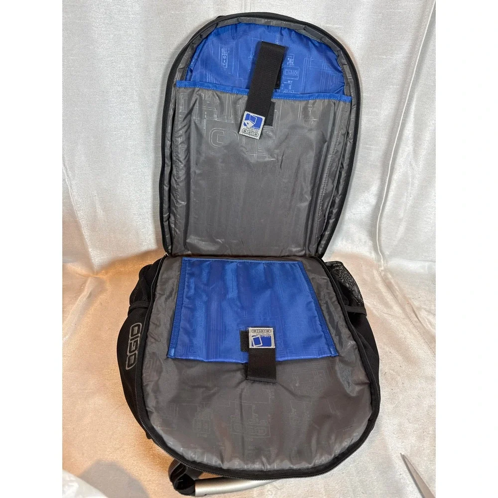 Ogio Sikich Black Backpack‎ Laptop Travel School Work Carry On Book Bag